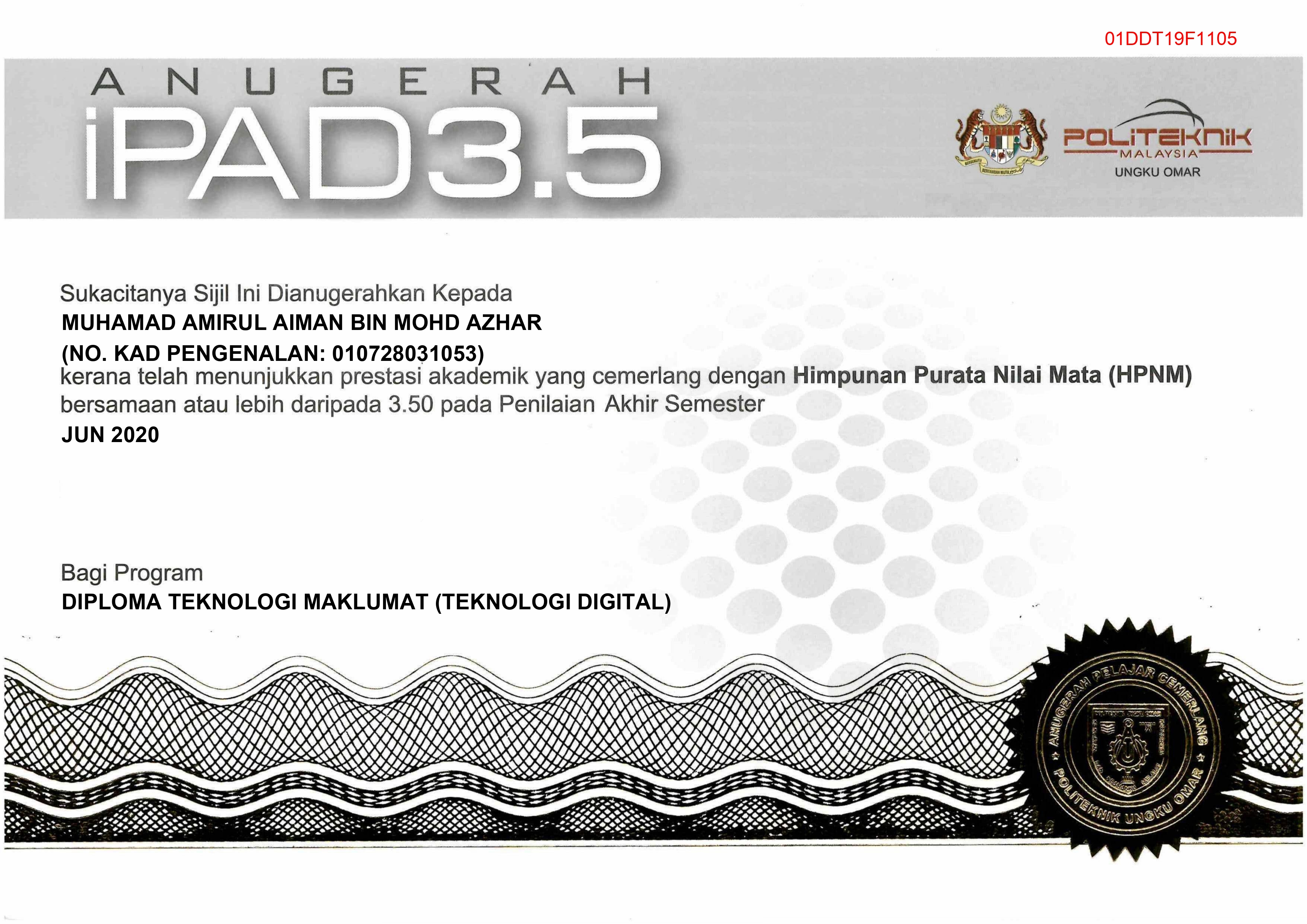 IPAD 3.5 Semester 3